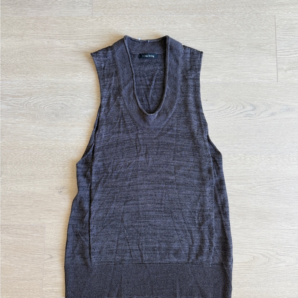 Y’s by Yohji Yamamoto knitted tank top